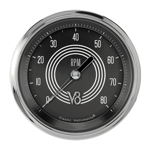 Picture of V8 Speedster 3 3/8" Tachometer 