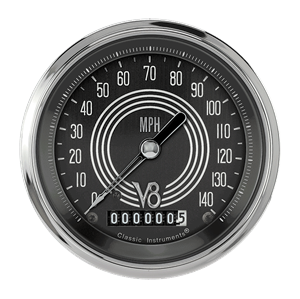 Picture of V8 Speedster 3 3/8" Speedometer