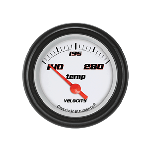 Picture of Velocity White 2 1/8" Water Temp