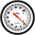 Picture of Velocity White 4 5/8" Tachometer