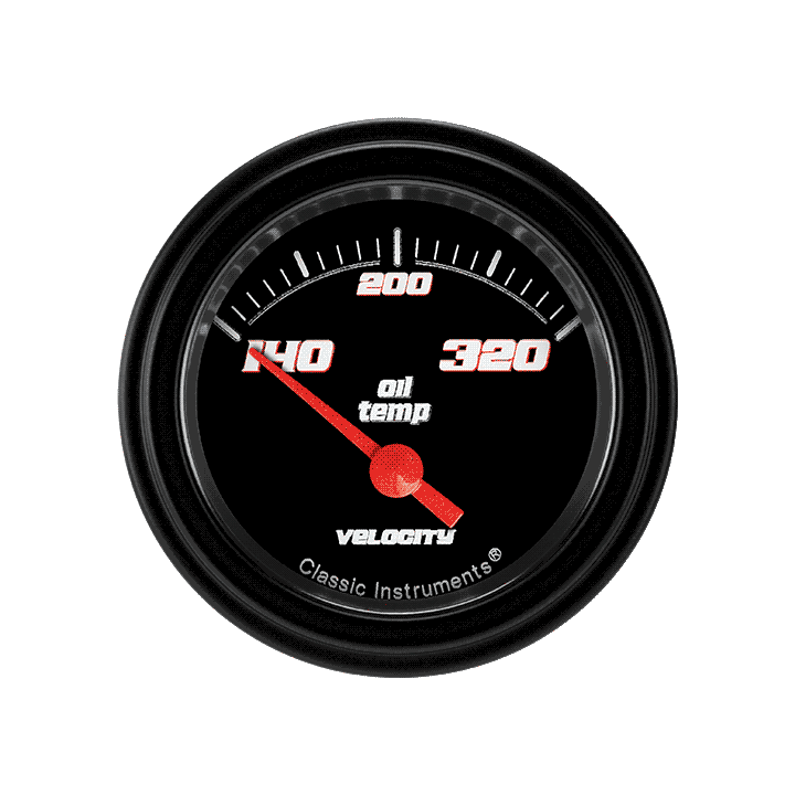 Picture of Velocity Black 2 1/8" Oil Temp