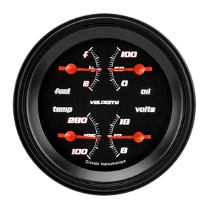 Picture of Velocity Black 3 3/8" Quad