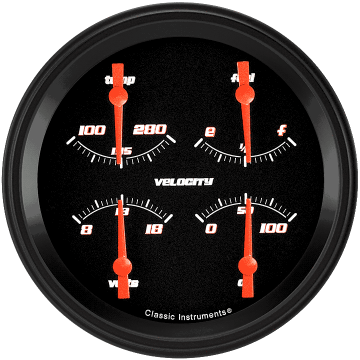 Picture of Velocity Black 4 5/8" Quad