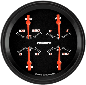 Picture of Velocity Black 4 5/8" Quad