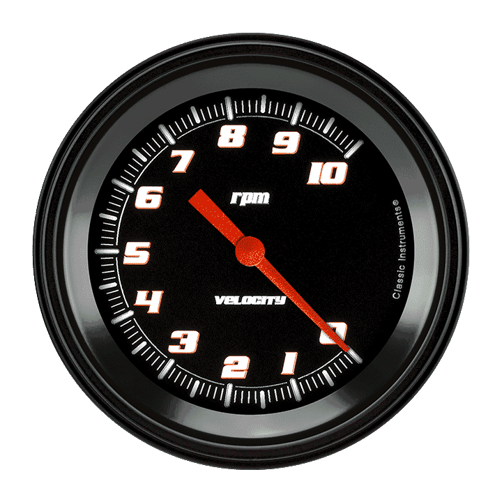 Picture of Velocity Black 3 3/8" Tachometer