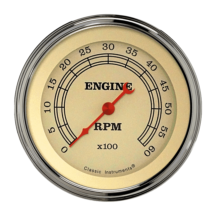 Picture of Vintage 3 3/8" Tachometer