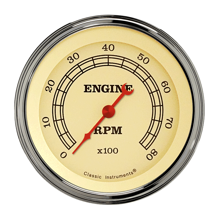 Picture of Vintage 3 3/8" Tachometer