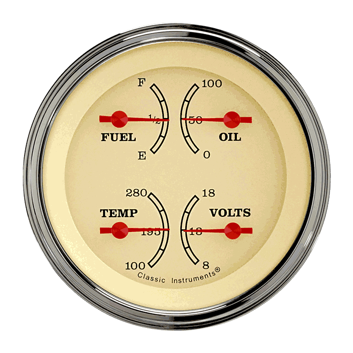 Picture of Vintage 3 3/8" Quad