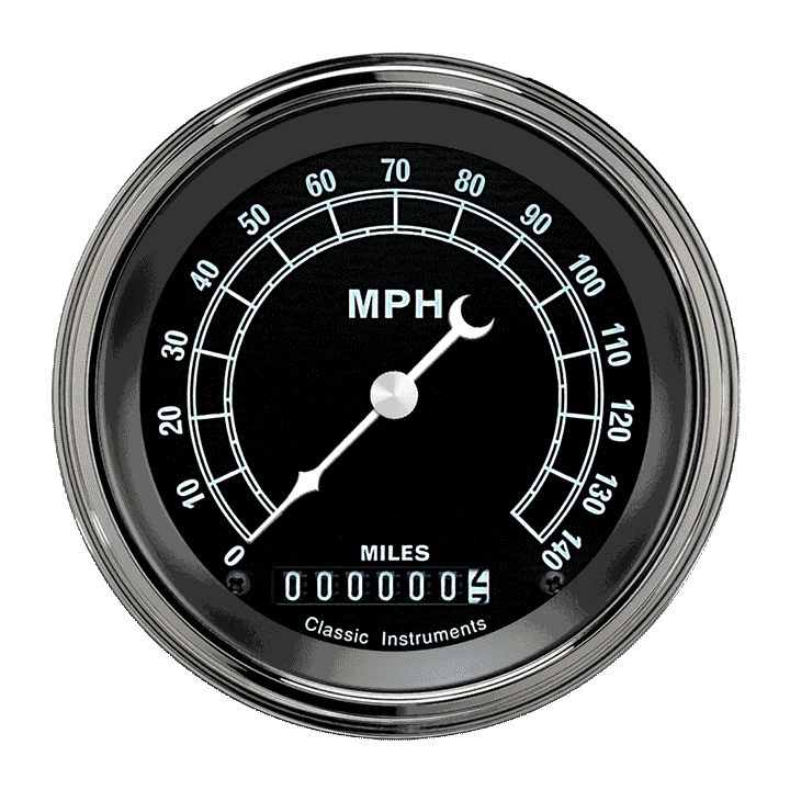 Picture of Traditional 3 3/8" Speedometer
