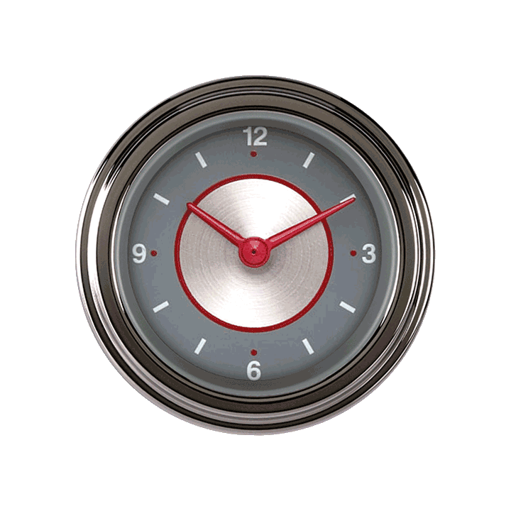 Picture of Silver Series 2 1/8" Clock