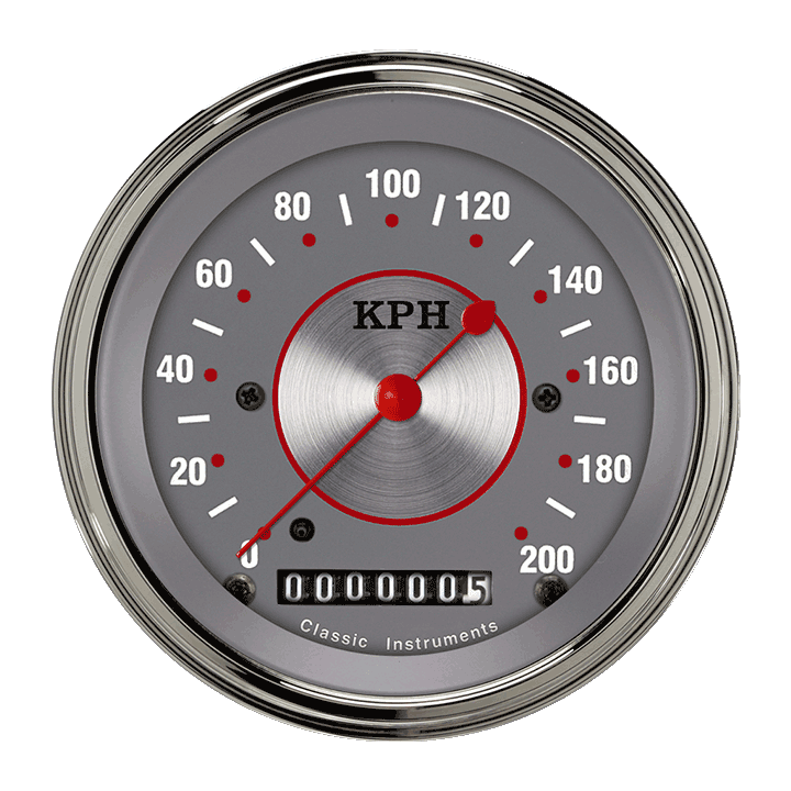 Picture of Silver Series 3 3/8" Speedometer