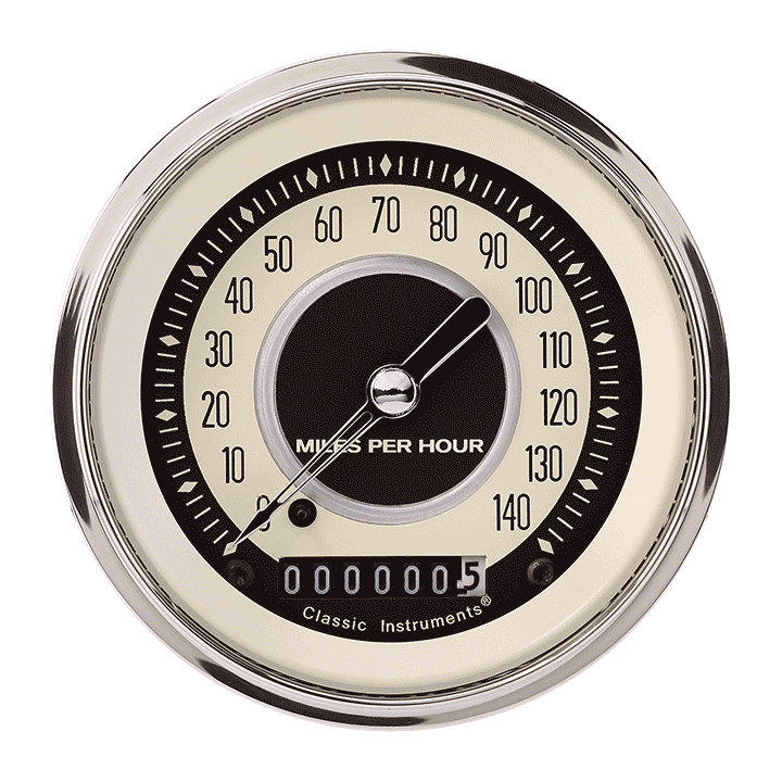 Picture of Nostalgia VT 3 3/8" Speedometer