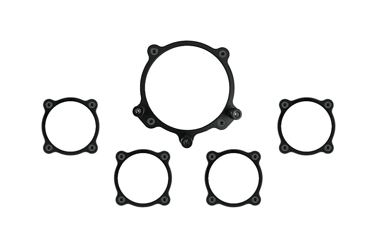 Picture of Moal Bomber 5-gauge Trim Bezel Set