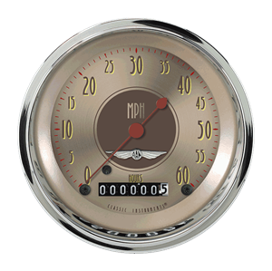 Picture of All American Nickel 3 3/8" Low Speed Speedometer