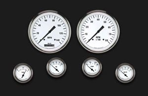 Picture of White Hot Six Gauge Set 51