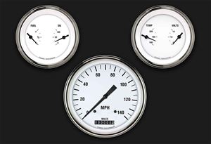 Picture of White Hot Three Gauge Set 64