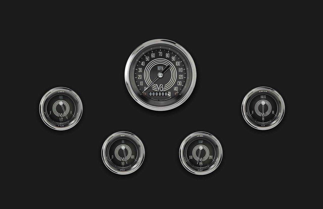 Picture of V8 Speedster Five Gauge Set 00