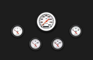 Picture of Velocity White Five Gauge Set 00