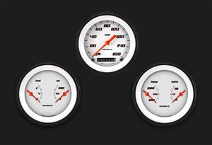 Picture of Velocity White Three Gauge Set 04
