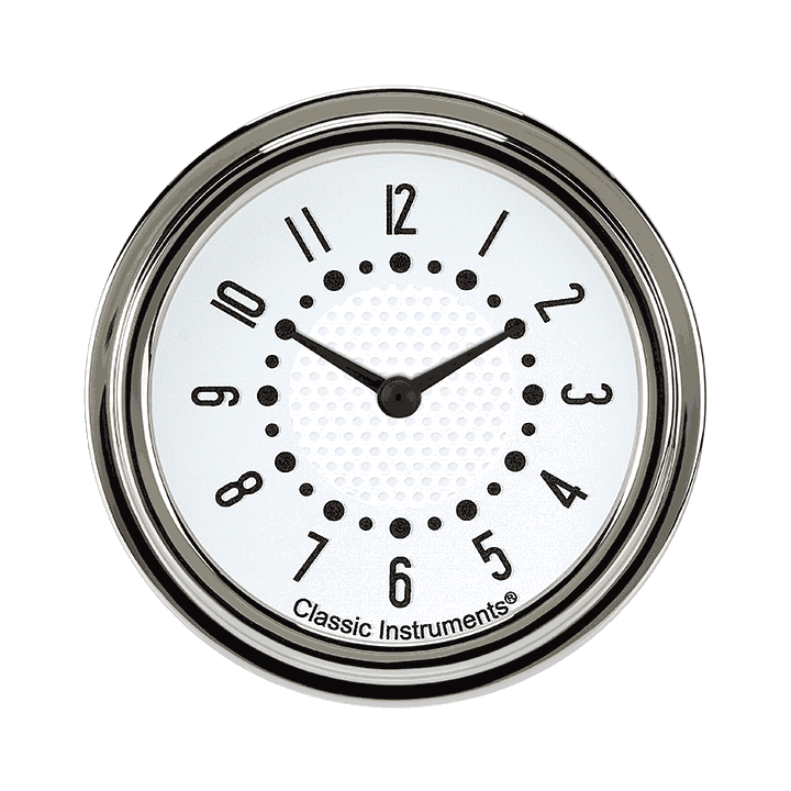 Picture of Bel Era III Matching White 2 5/8" Clock