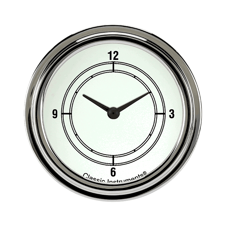 Picture of Classic White 2 5/8" Clock