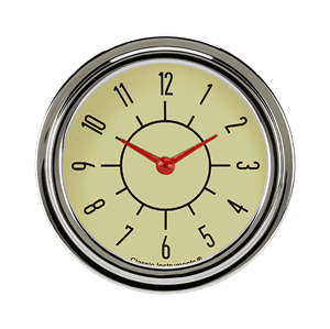 Picture of 6-Pack Matching Tan 2 5/8" Clock