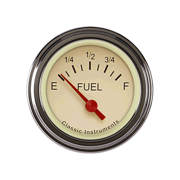 Picture of Tetra Series, Tan Fuel Gauge 0-30