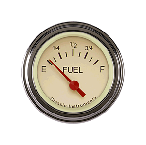 Picture of Tetra Series, Tan Fuel Gauge 0-30