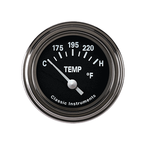 Picture of Tetra Series, Black Temp Gauge