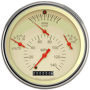 Picture of Tetra Series, Tan Combination Gauge