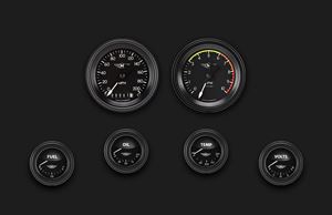 Picture of Moal Bomber Series Six Gauge Set