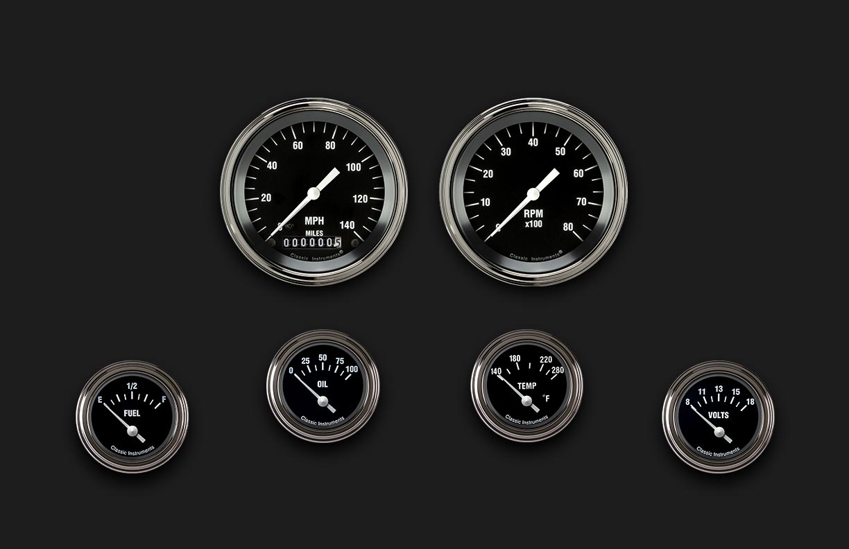 Picture of Hot Rod Six Gauge Set 01