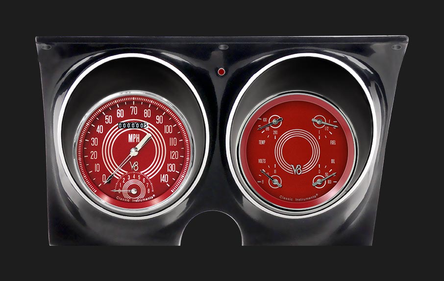 Picture of V8 Red Steelie 1967-68 Camaro Package