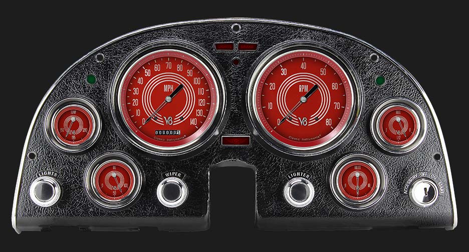 Picture of V8 Red Steelie 1963-67 Corvette Package