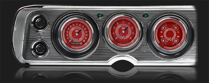 Picture of V8 Red Steelie 1964-65 Chevelle Package