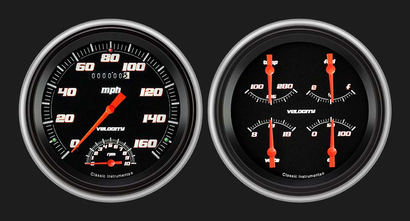 Picture of Velocity Black 1951-52 Chevy Car Package