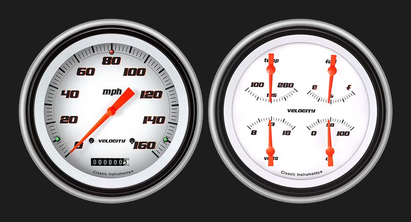 Picture of Velocity White 1951-52 Chevy Car Package