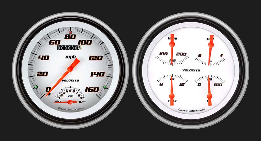 Picture of Velocity White 1951-52 Chevy Car Package