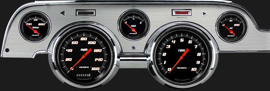 Picture of Velocity Black 1967-68 Mustang