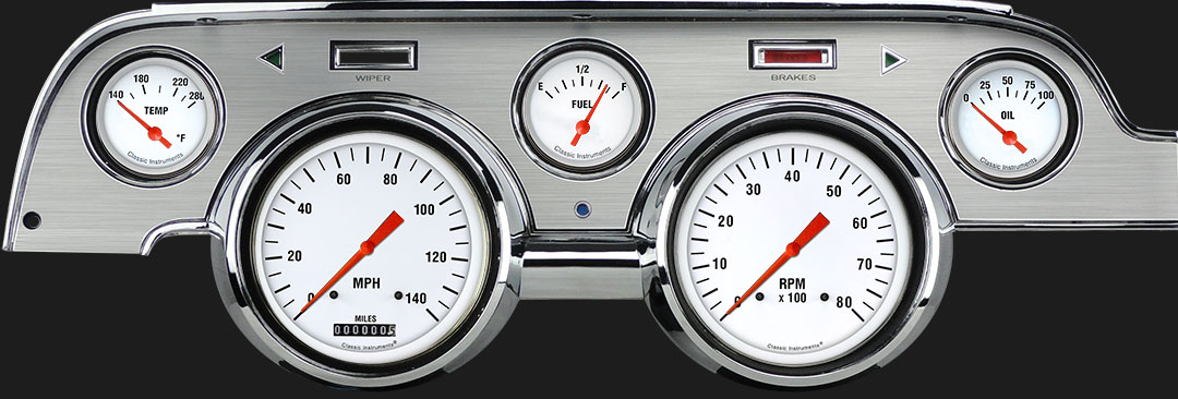 Picture of White Hot 1967-68 Mustang