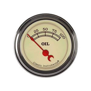 Picture of Vintage 2 1/8" Oil Pressure