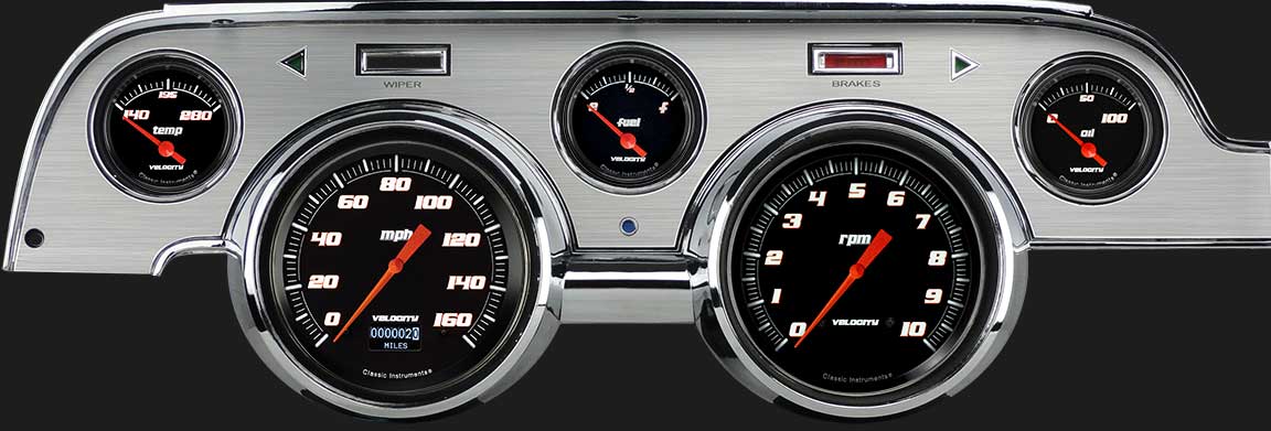 Picture of Velocity Black 1967-68 Mustang