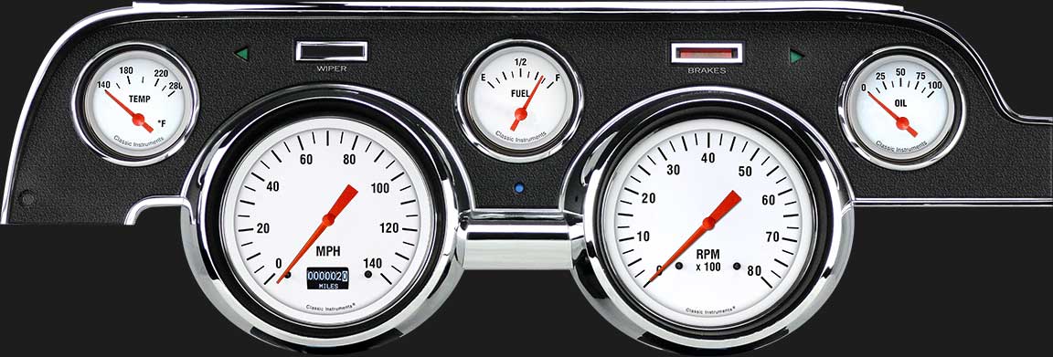 Picture of White Hot 1967-68 Mustang