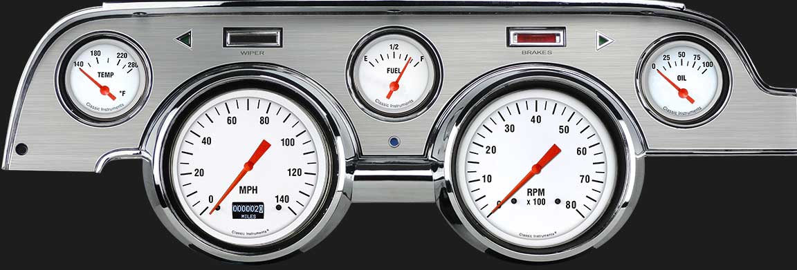 Picture of White Hot 1967-68 Mustang