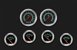 Picture of G/Stock Six Gauge Set 201, Aluminum Performance Bezel